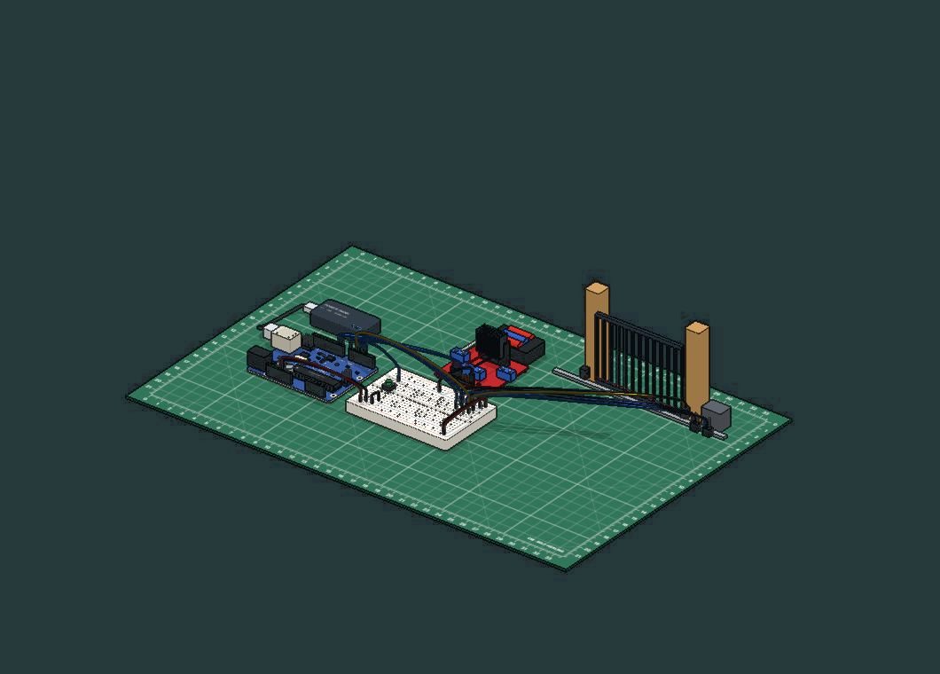 The Automatic estate gate bench