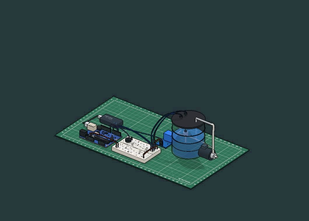 The Pump that stops when the tank is full bench